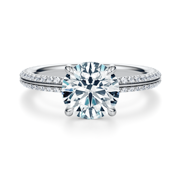 Pave Setting Engagement Ring 2024 | towncentervb.com